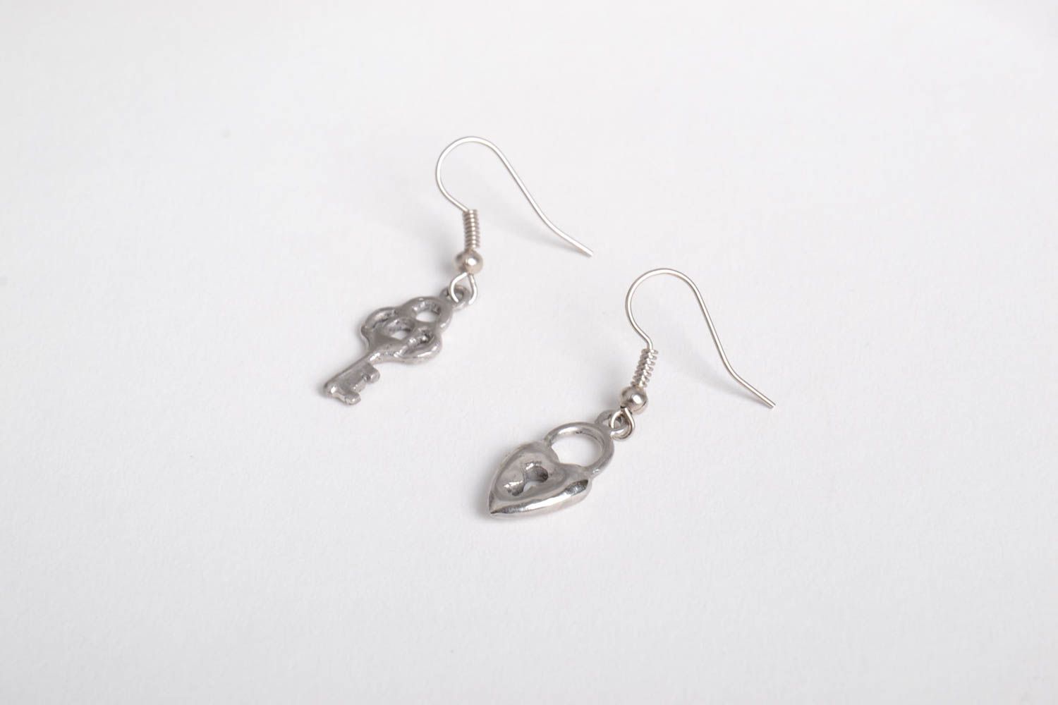 Beautiful handmade metal earrings stainless steel earrings gifts for her photo 2