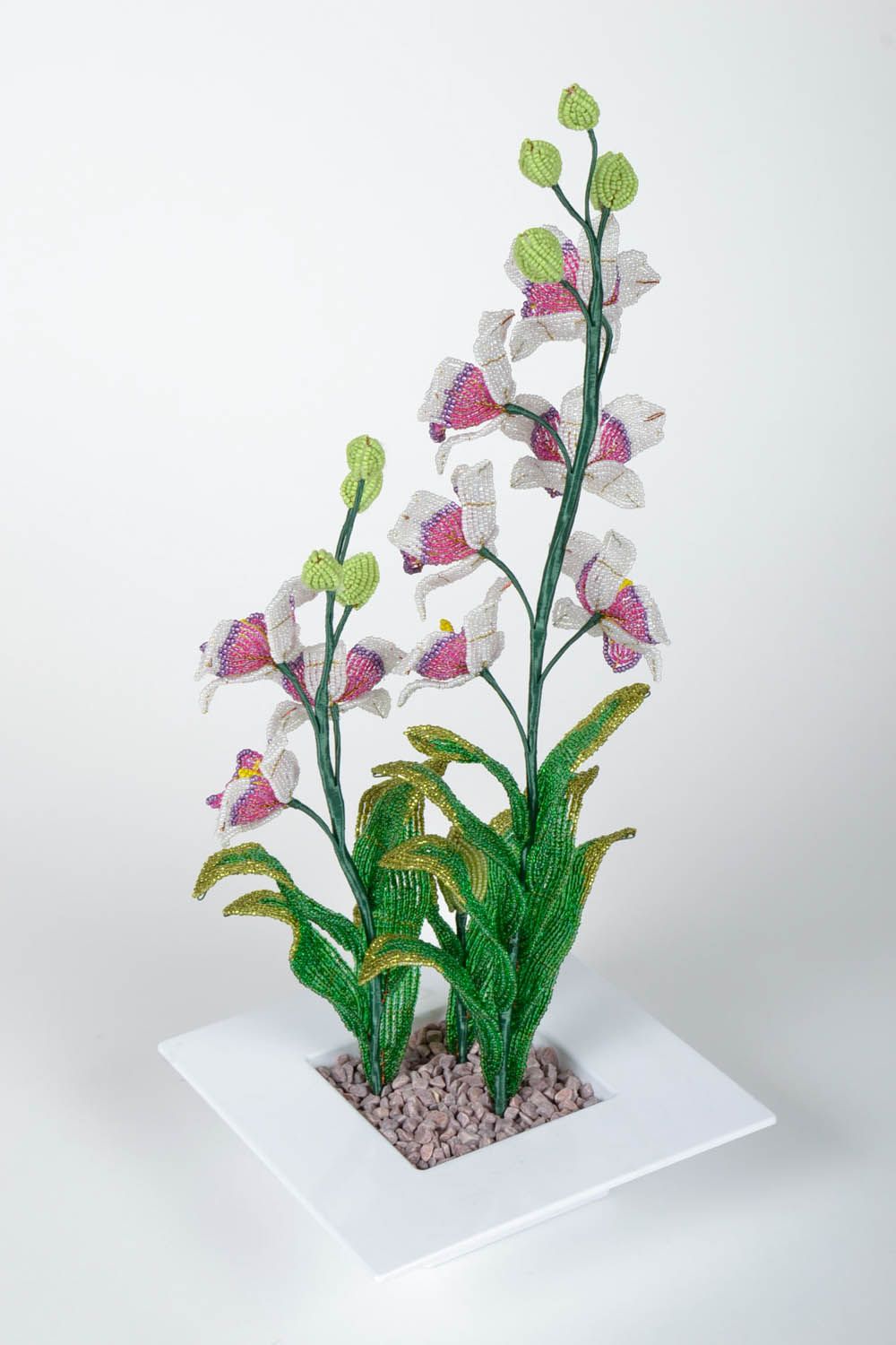 Beaded orchid photo 3