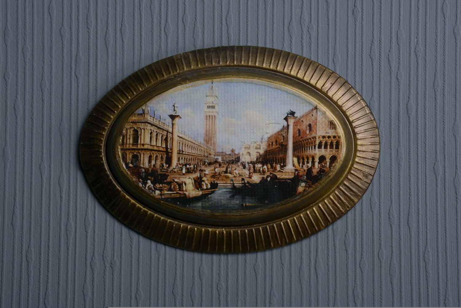 Panneau décoratif mural en plâtre doré Venise photo 5