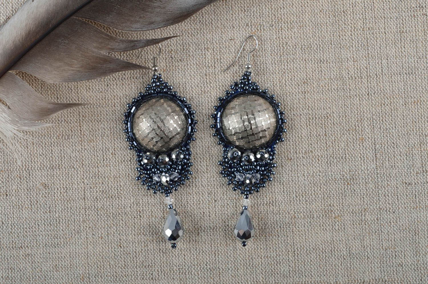 Unusual handmade beaded earrings beautiful jewellery cool jewelry designs photo 1