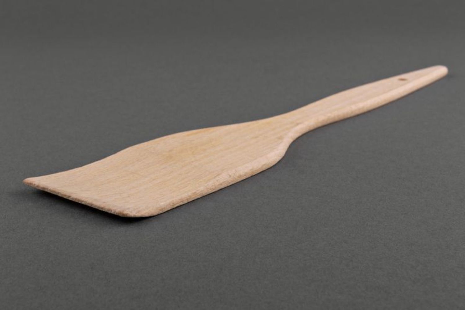 Paletta di legno per cucina fatta a mano Cucchiaio di legno Posate di legno
 foto 4