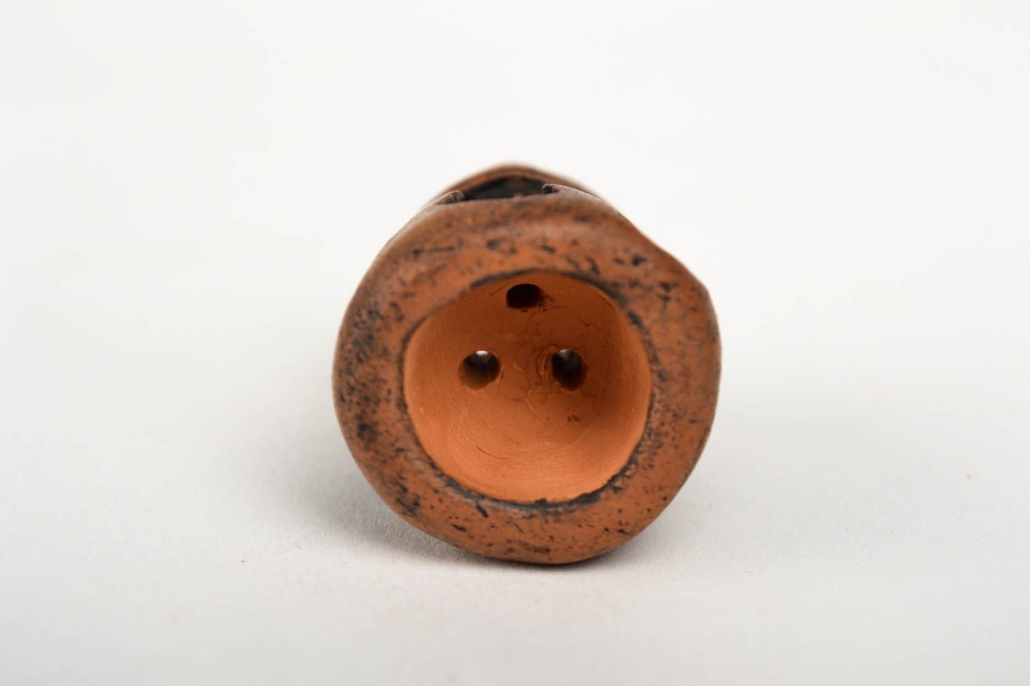 Keramik Pfeife handmade Ton Pfeife Accessoire für Männer Tabak Pfeife stilvoll foto 4