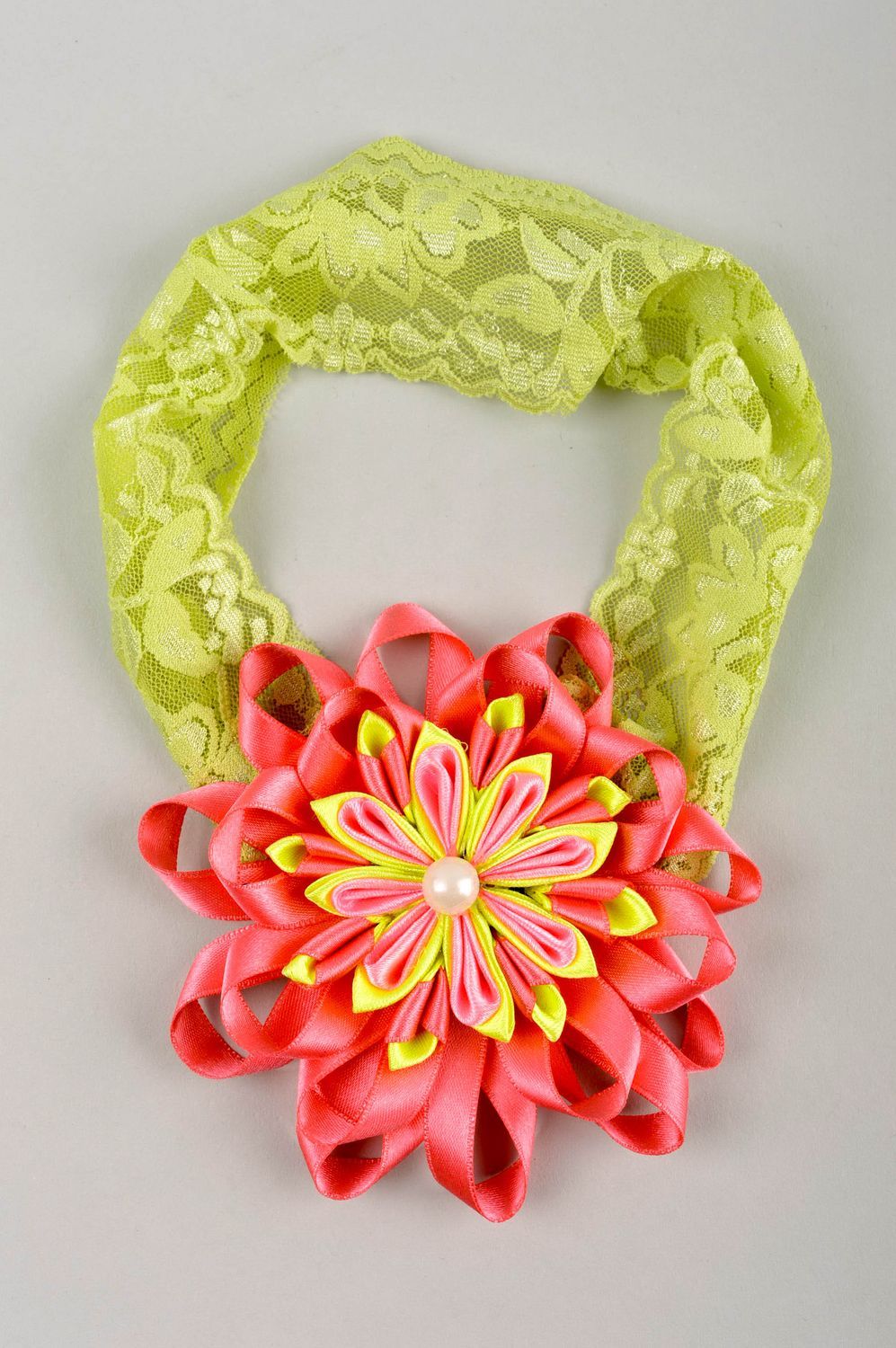 Повязка на голову ручной работы цветная повязка для девочки детская повязка фото 4