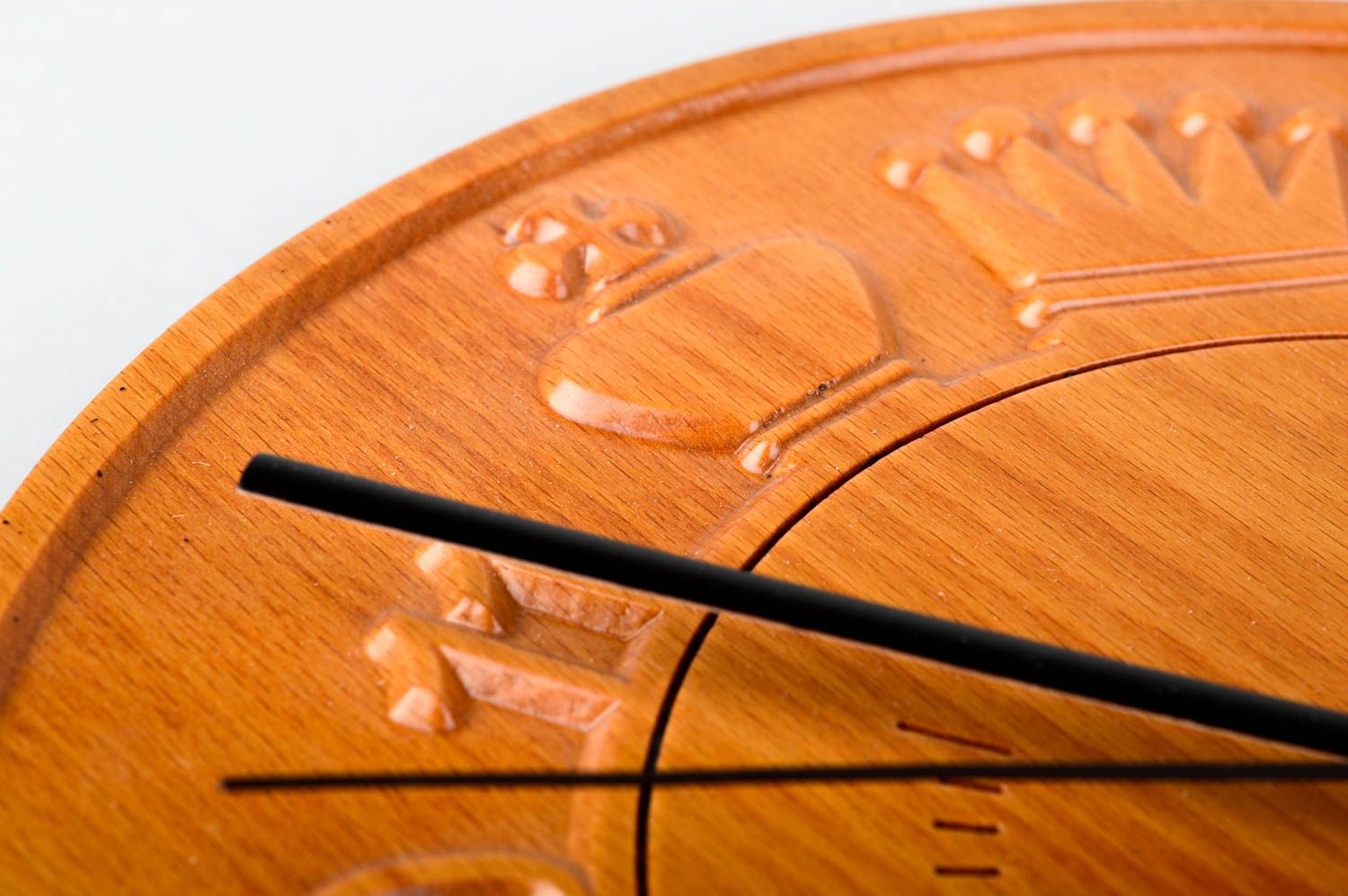 Необычные часы деревянные настенные часы handmade часы для дома круглые фото 4