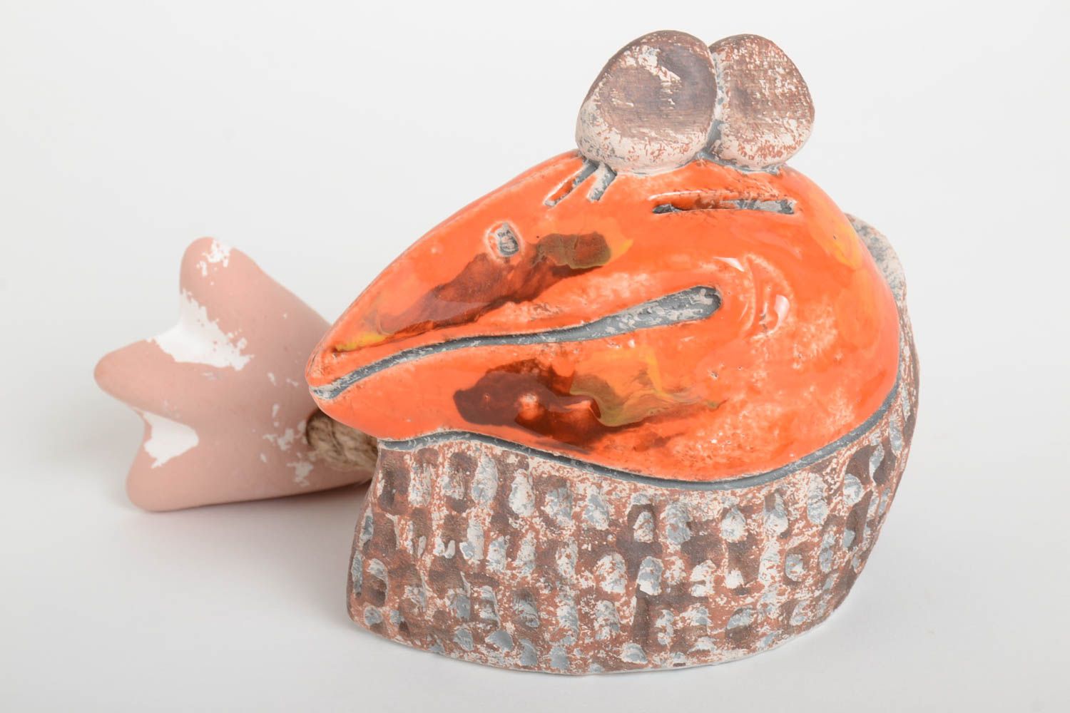 Keramik Handarbeit lustige Sparbüchse Geschenkidee für Kinder Haus Dekoration foto 5