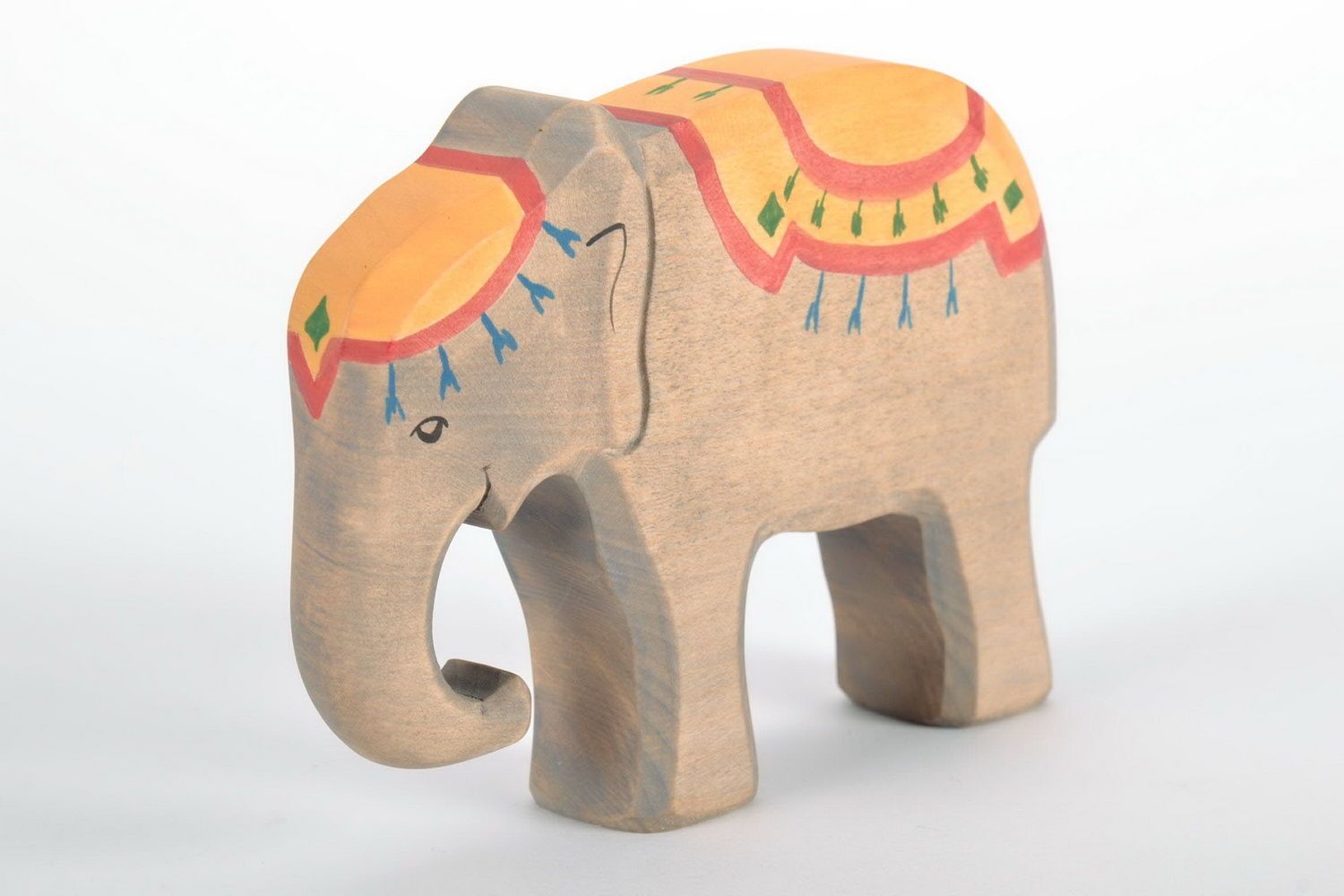 Wooden statuette Elephant photo 4