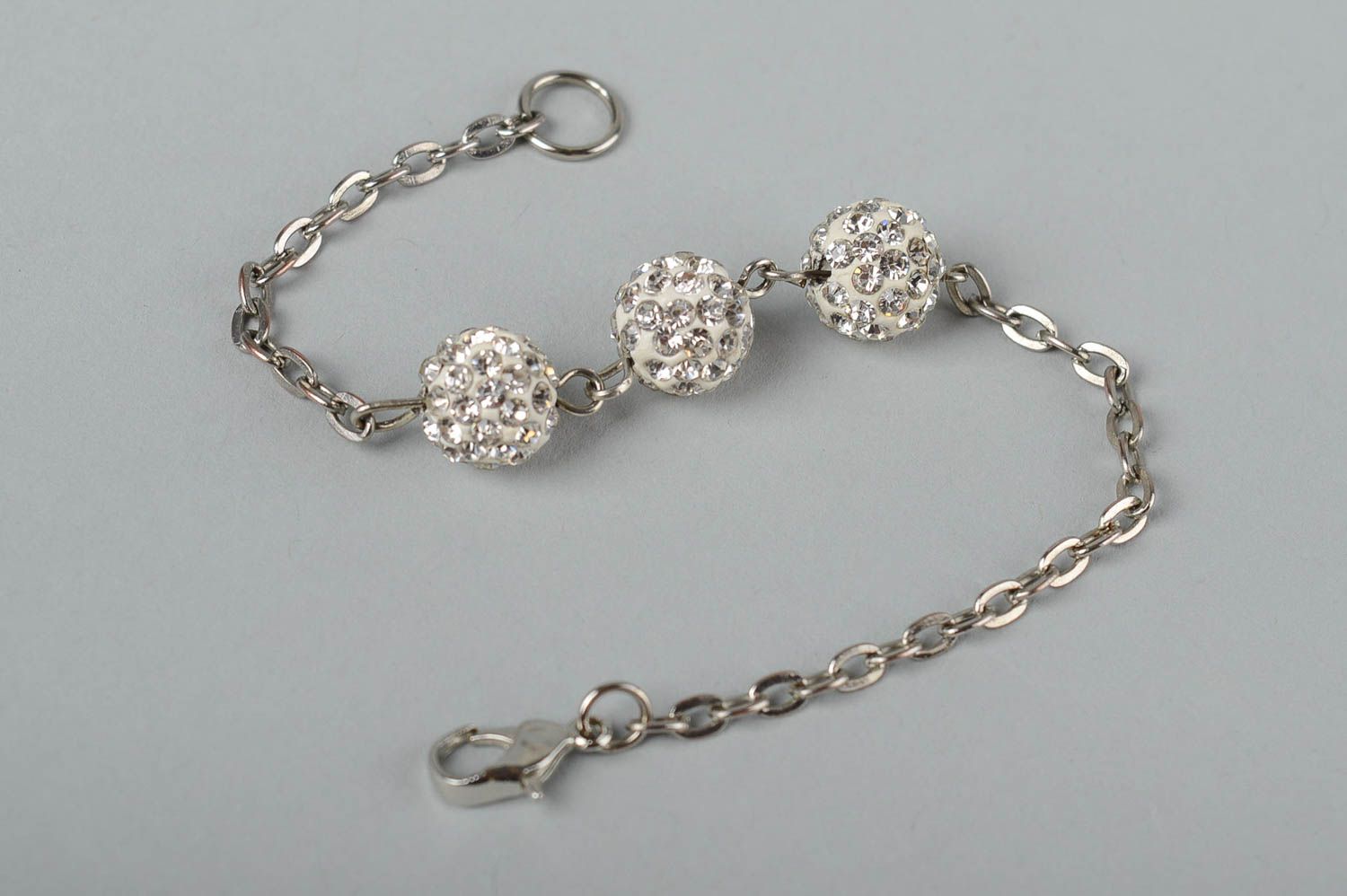 Metal bracelet handmade beaded bracelet fashion jewelry designer bijouterie photo 5