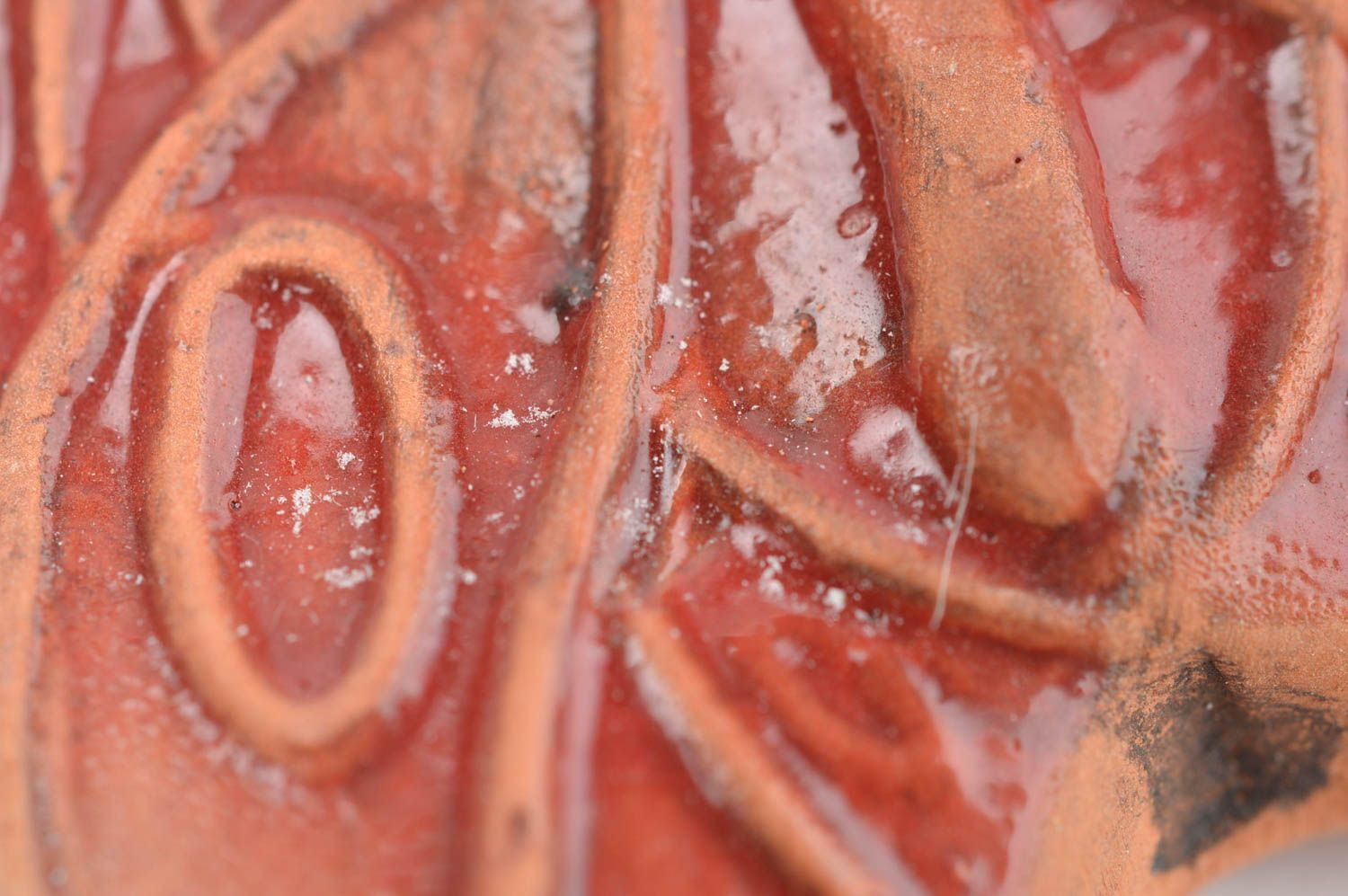 Магнит на холодильник из глины необычный в виде бабочки цветной ручная работа фото 5