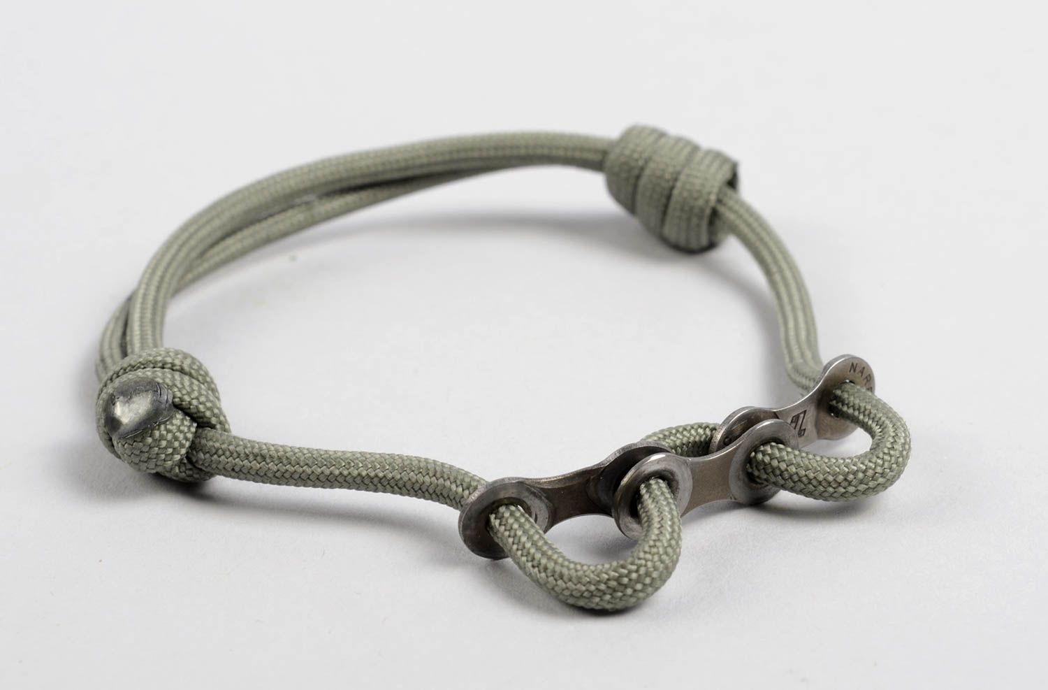 Beautiful handmade cord bracelet modern woven bracelet fashion accessories photo 2