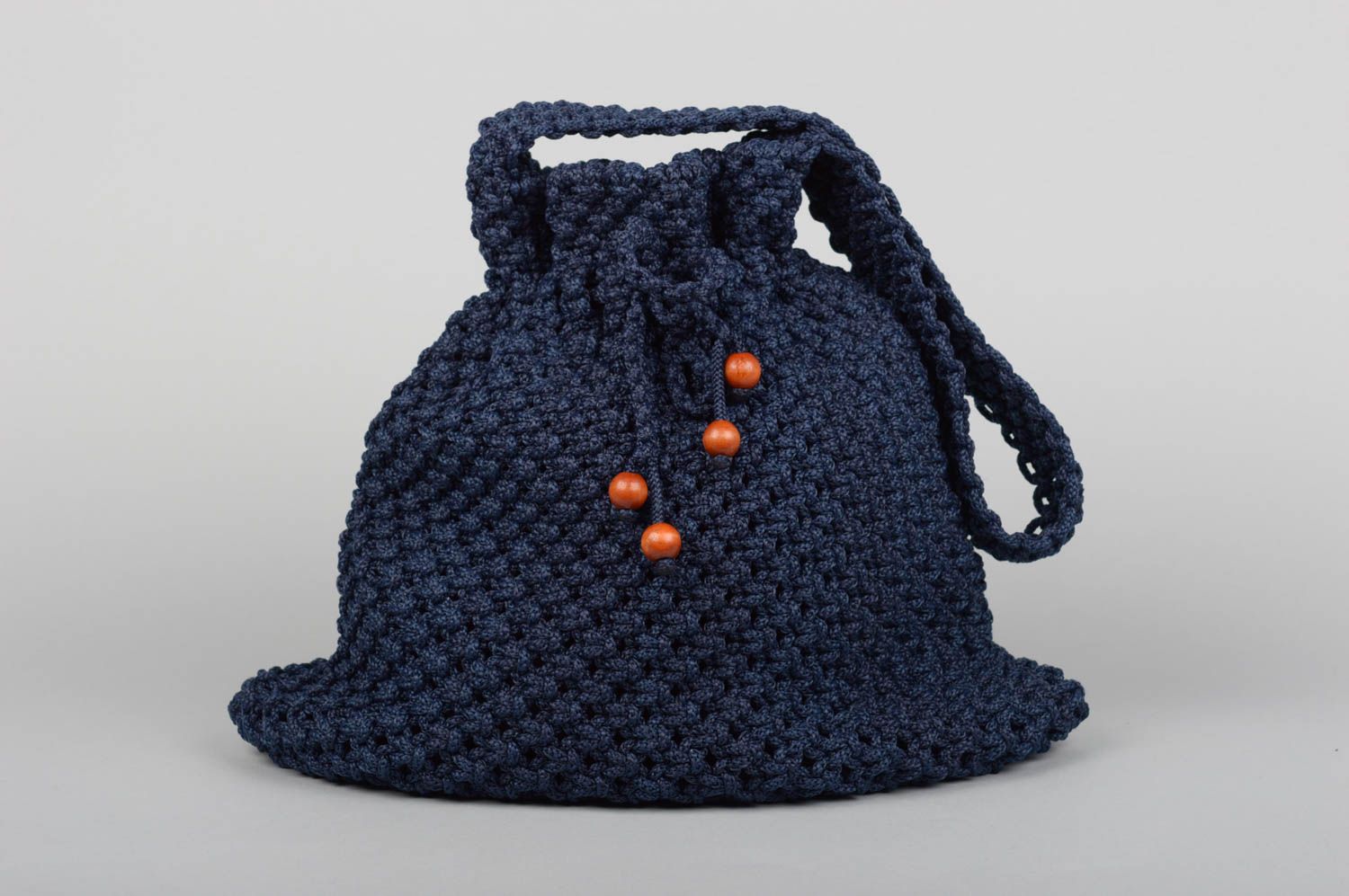 Shoulder bag handmade bag macrame bag designer purse women accessories photo 5