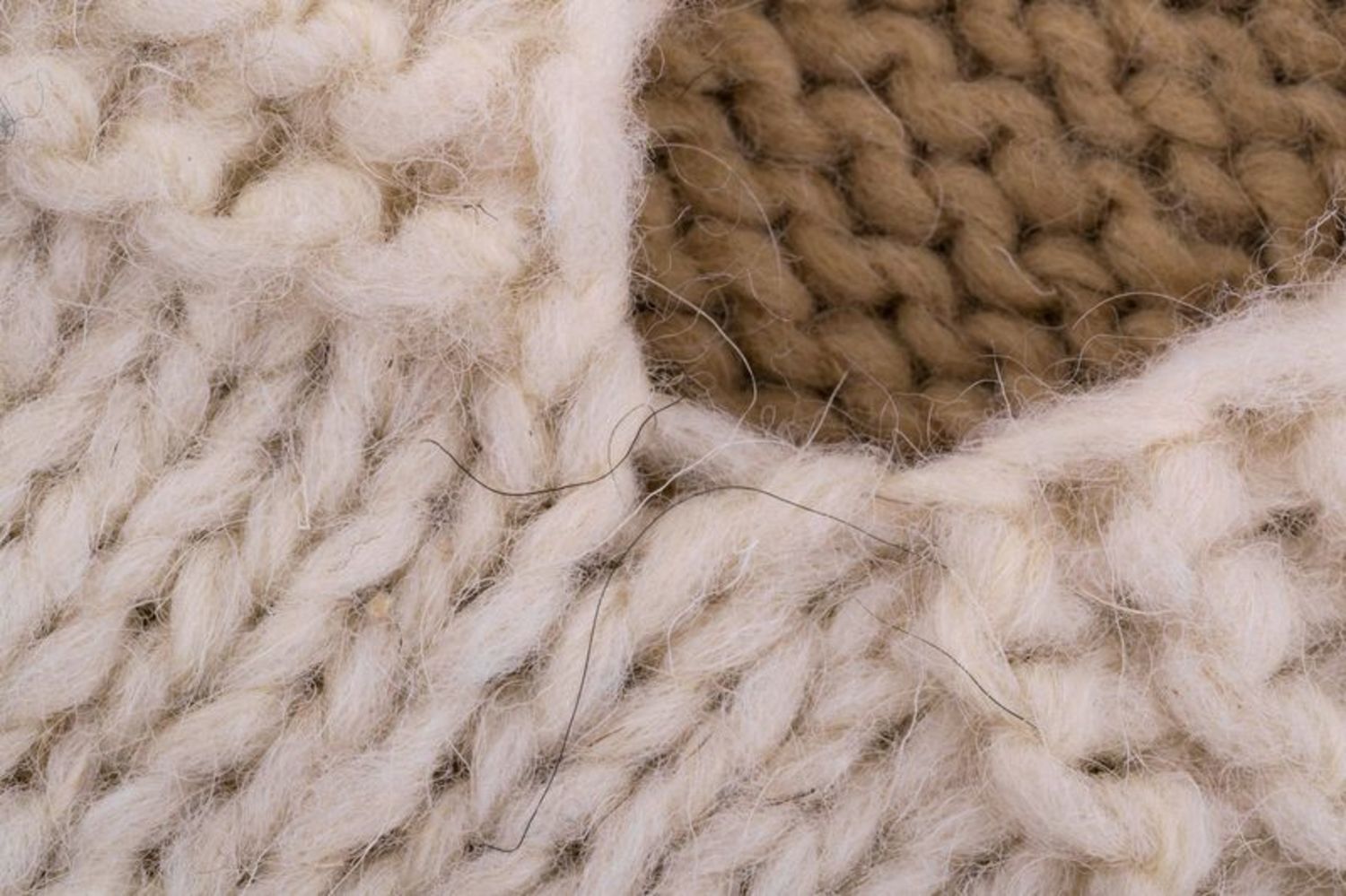 Gilet a maglia bambini fatto a mano Gilet bambino Gilet di lana naturale  foto 4