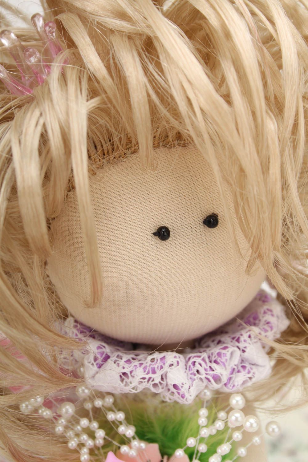 Кукла ручной работы кукла из ткани авторская игрушка мягкая кукла Принцесса фото 3