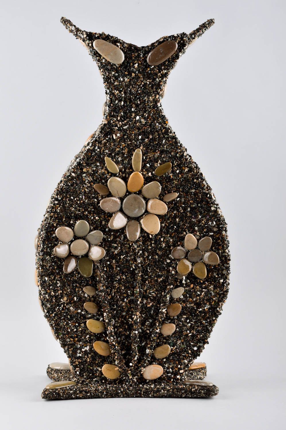 Handmade Deko Vase ausgefallener Dekoartikel Wohnzimmer Deko Geschenk Idee foto 1