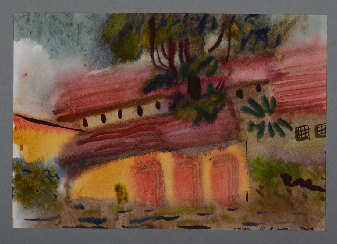 Watercolor painting Hungarian Sketches photo 1