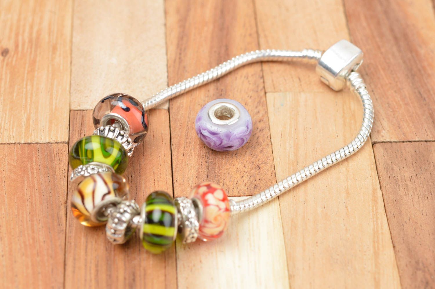Beautiful handmade glass bead fashion trends jewelry making supplies gift ideas photo 4