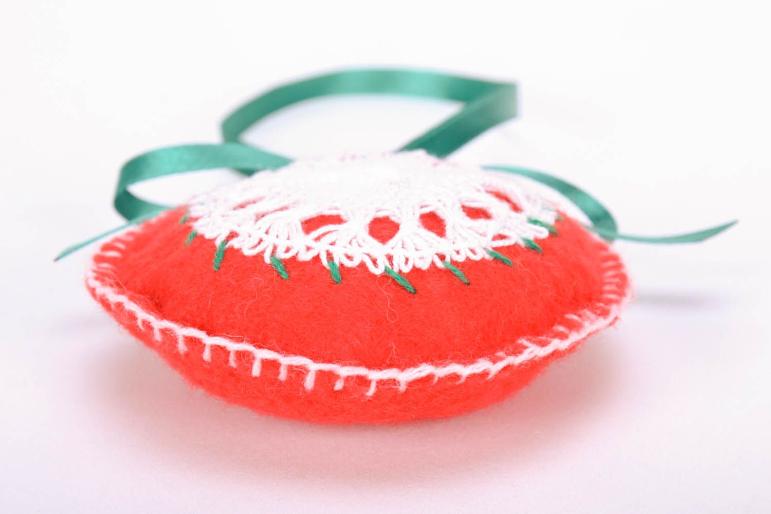 Brinquedo macio para árvore do Natal costurado a partir de algodão preenchido com sintepon foto 4