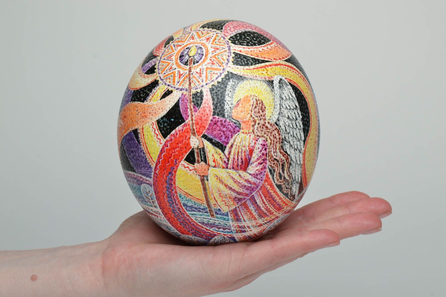 How to Paint Ostrich Eggs