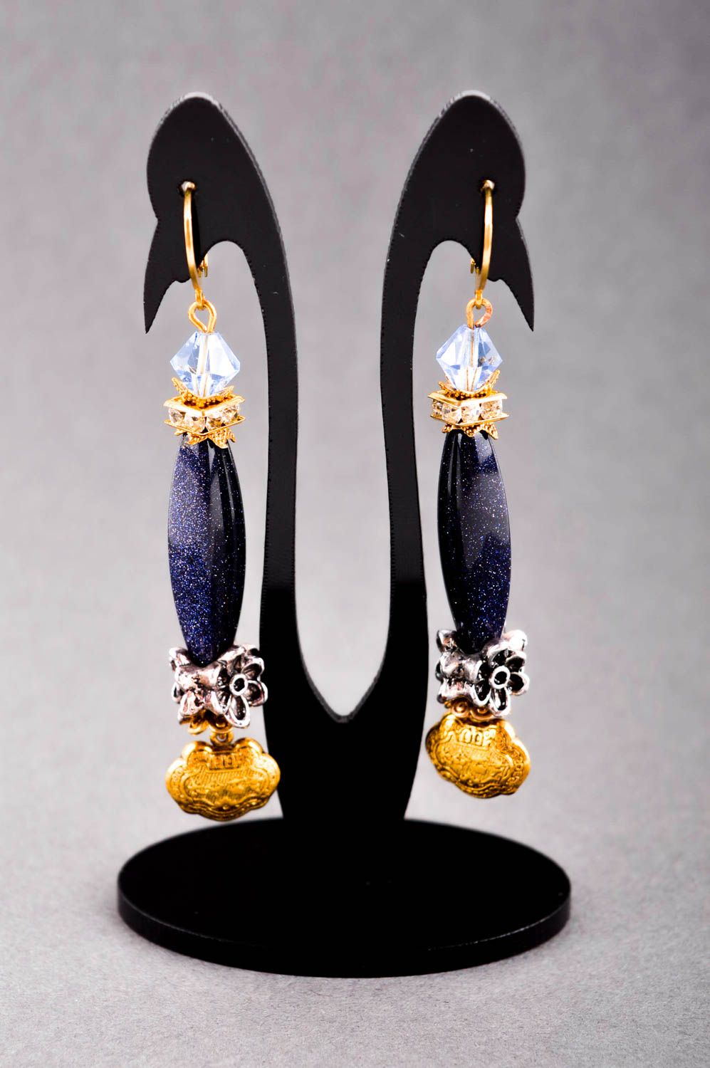 Handmade Ohrringe Modeschmuck Ohrhänger Ohrringe für Damen originell modisch foto 1