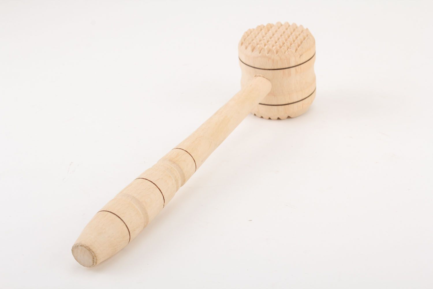 Wooden meat mallet photo 1