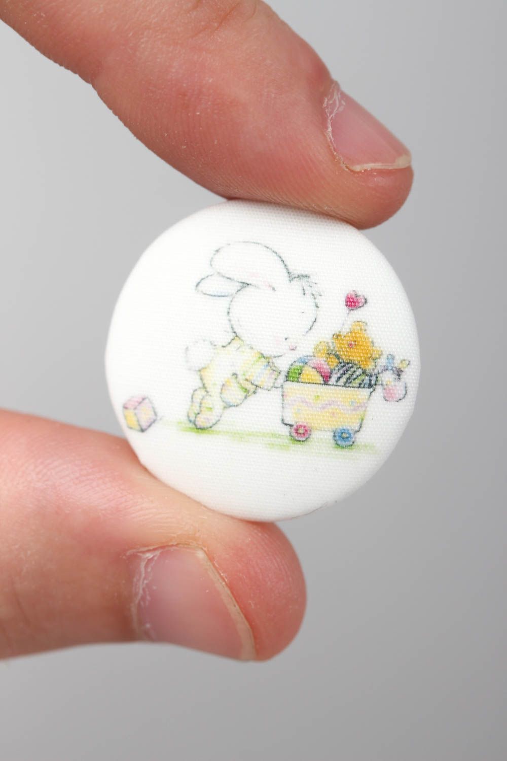 Beautiful handmade buttons sewing accessories fabric button plastic button photo 5