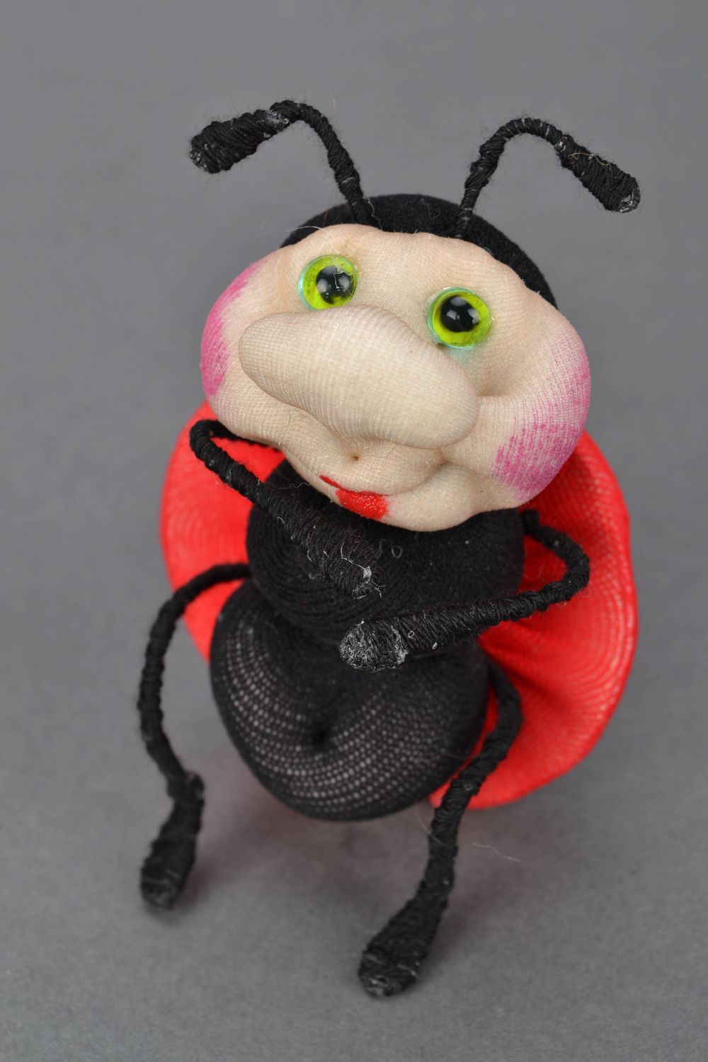 Interior capron sock doll Ladybug photo 1