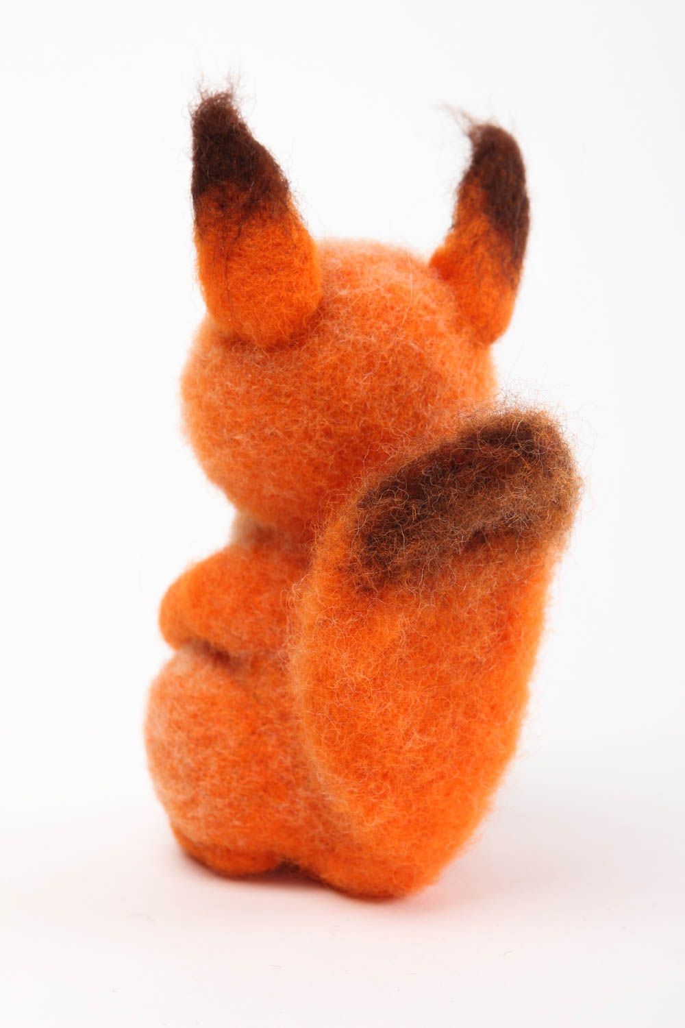 Handmade Filz Tier Eichhörnchen Spielzeug Geschenk Idee für Dekor hübsch foto 4