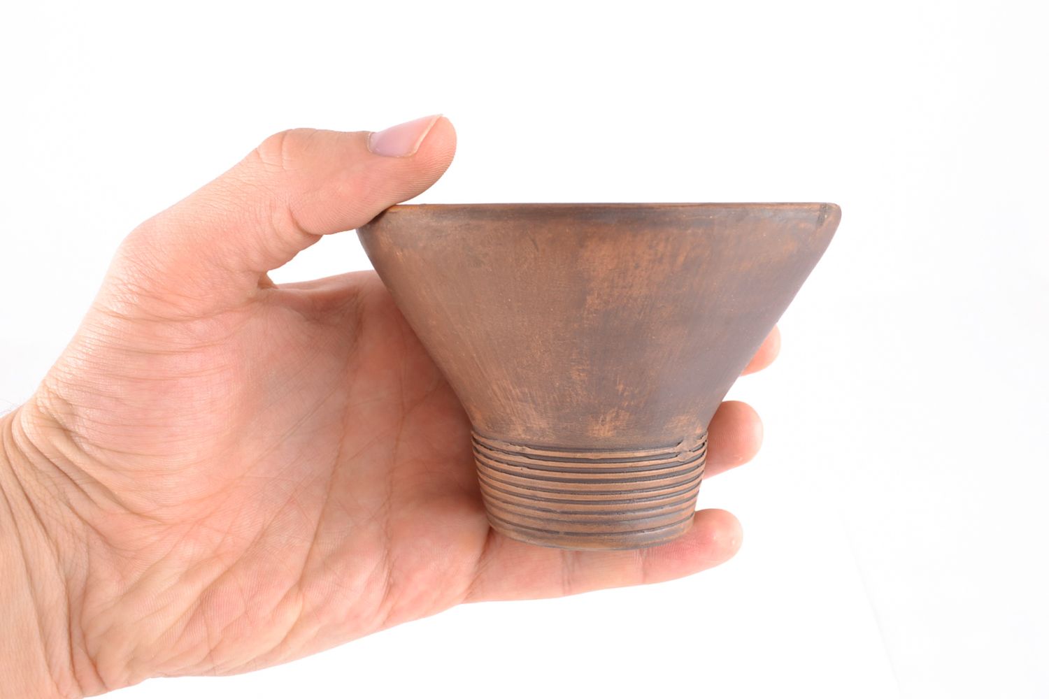 Handmade ceramic bowl 150 ml photo 2