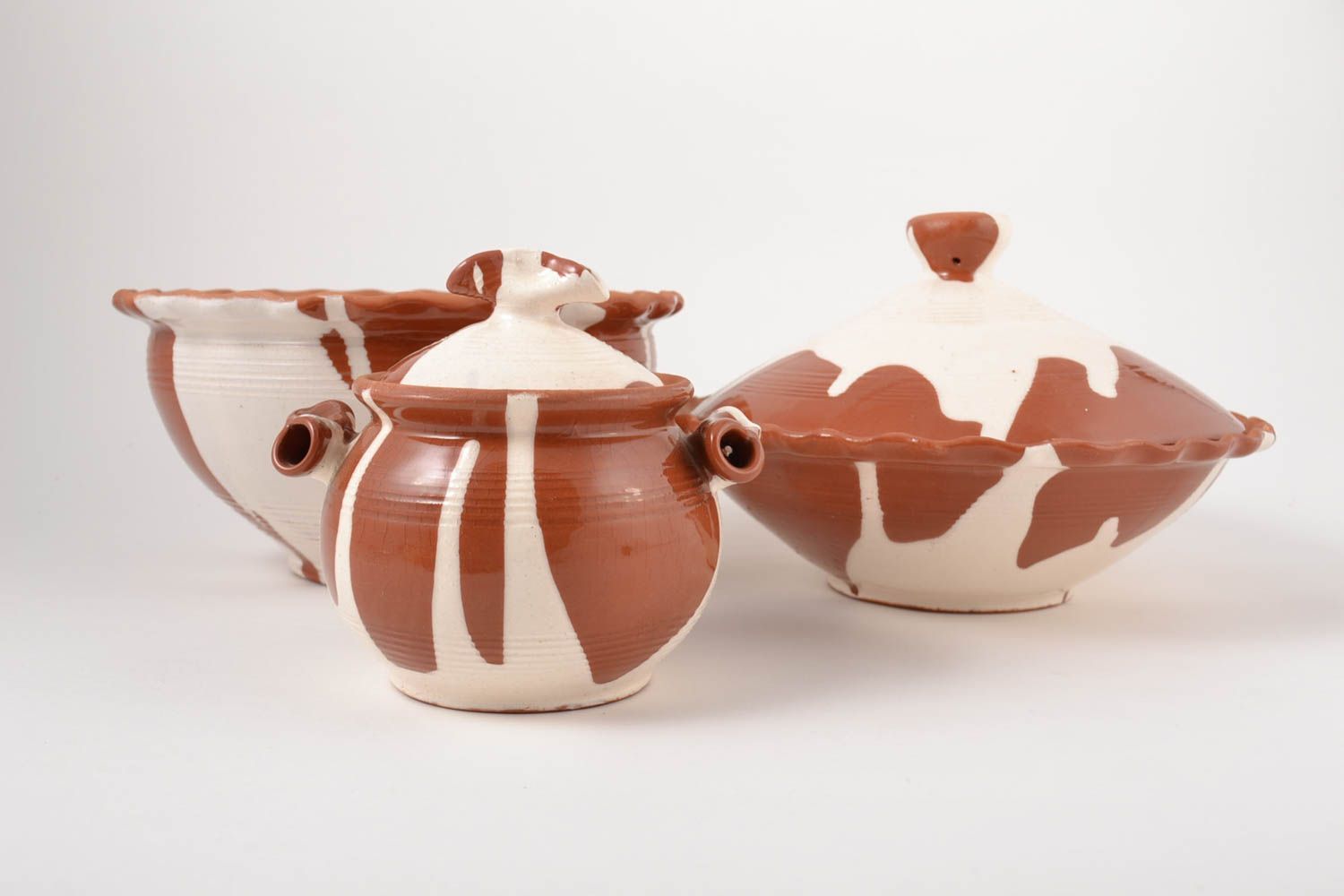 Handgemachte Keramik Geschirr Set Küchen Accessoires für Küchen Dekor Geschenk foto 3