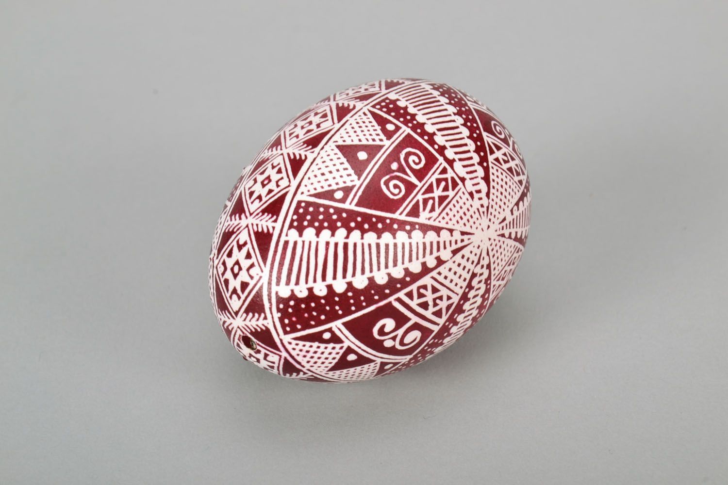 Пасхальное яйцо с этнической росписью  фото 4