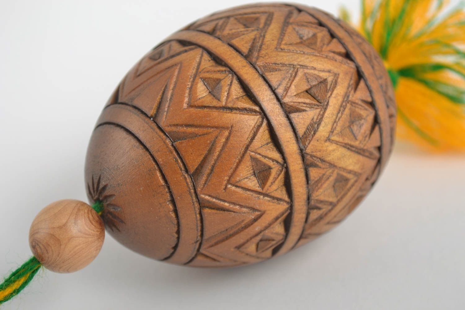 Пасхальное яйцо ручной работы пасхальный декор для дома сувенир к Пасхе фото 3