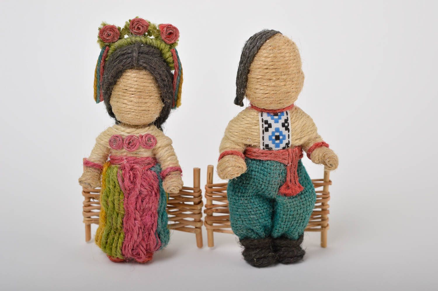 Figuras originales artesanales muñecas originales de colección objeto decorativo foto 2