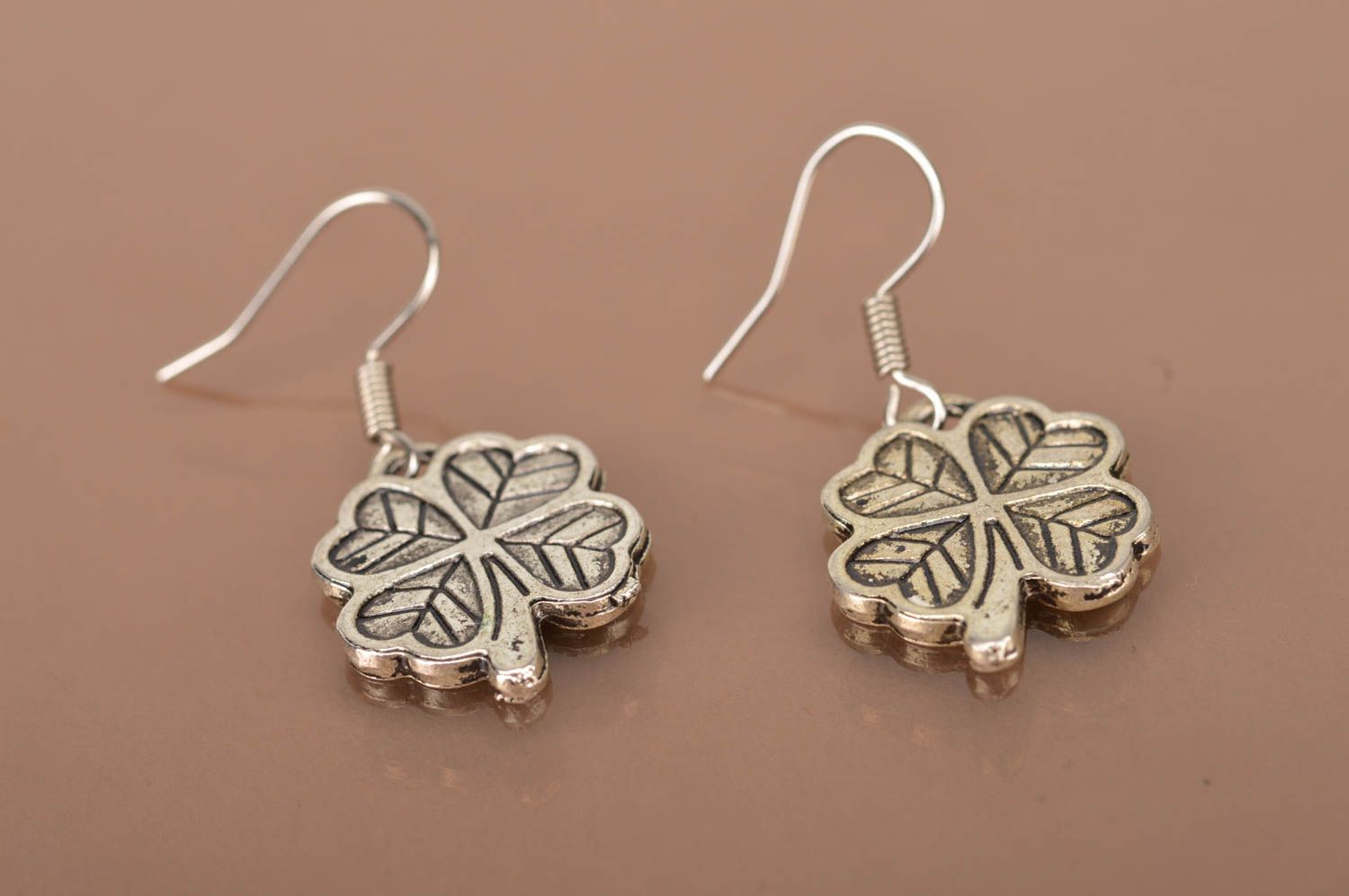 Beautiful handmade metal earrings unusual earrings for women gifts for her photo 3