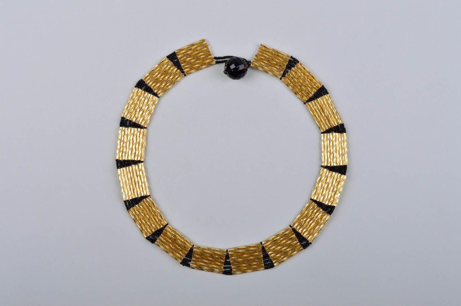 Geschenk für Frauen Schmuck Collier Modeschmuck Halskette goldfarben festlich foto 2