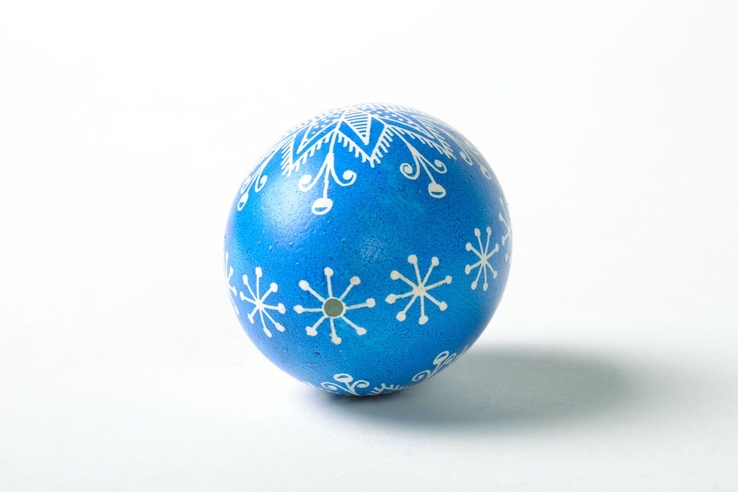 Homemade painted egg for New Year photo 3