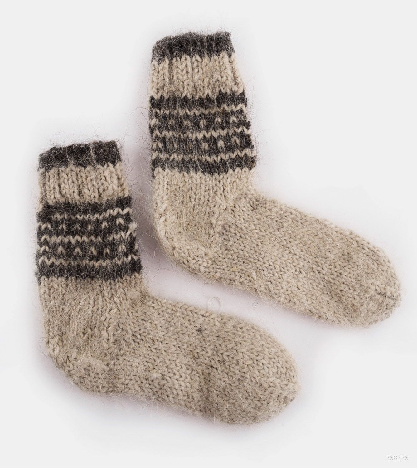 Wollene warme Socken foto 2