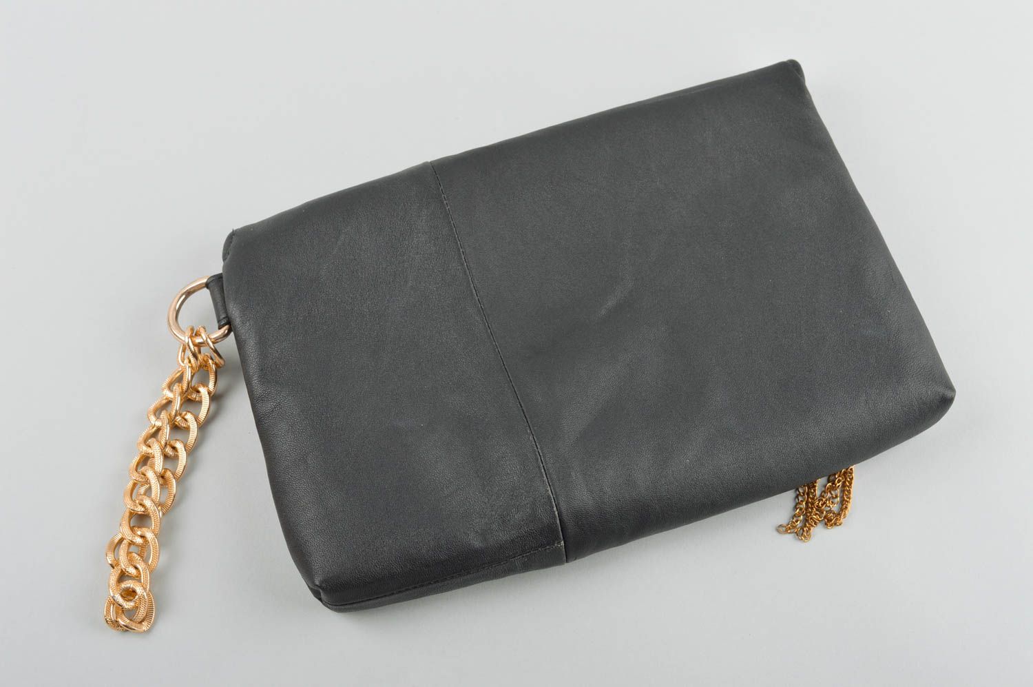 Bolso de cuero natural con abalorios accesorio de moda regalo para mujer foto 2