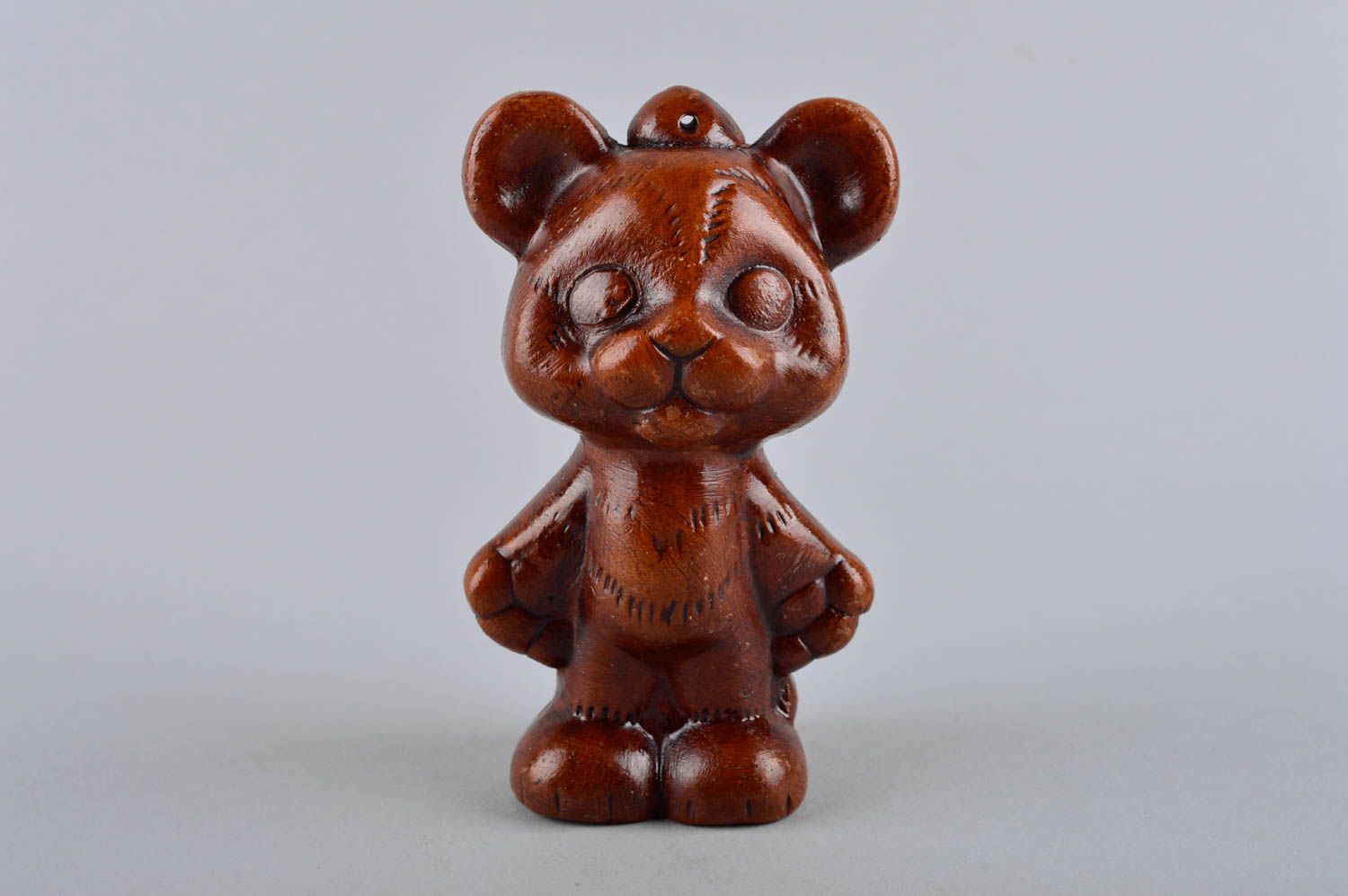 Handmade ceramic statuette designer animal figurine home decor ideas photo 2