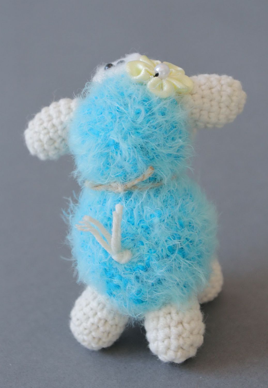 Toy knitted by hand photo 3