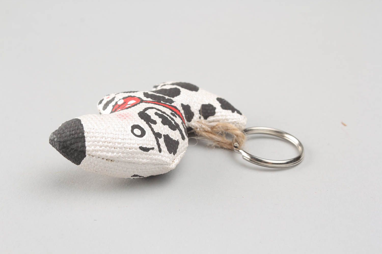 Beautiful soft keychain Dalmatian photo 2