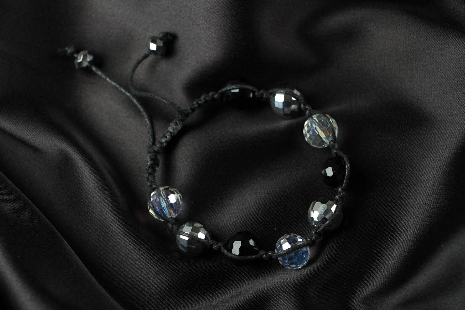 Bracelet en perles fait main original photo 3