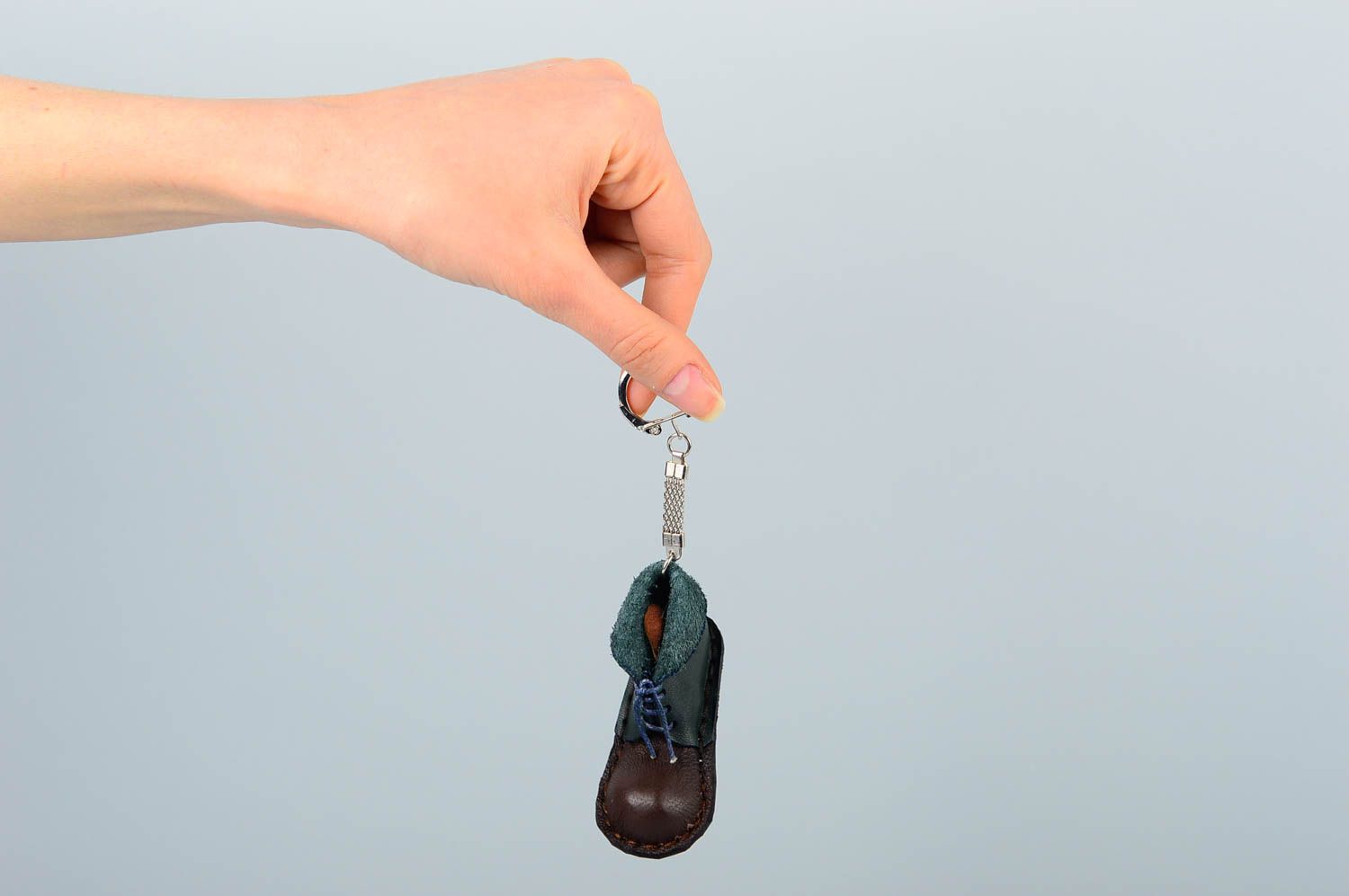 Schlüsselanhänger Leder handmade Geschenkidee für Männer Designer Accessoire foto 2