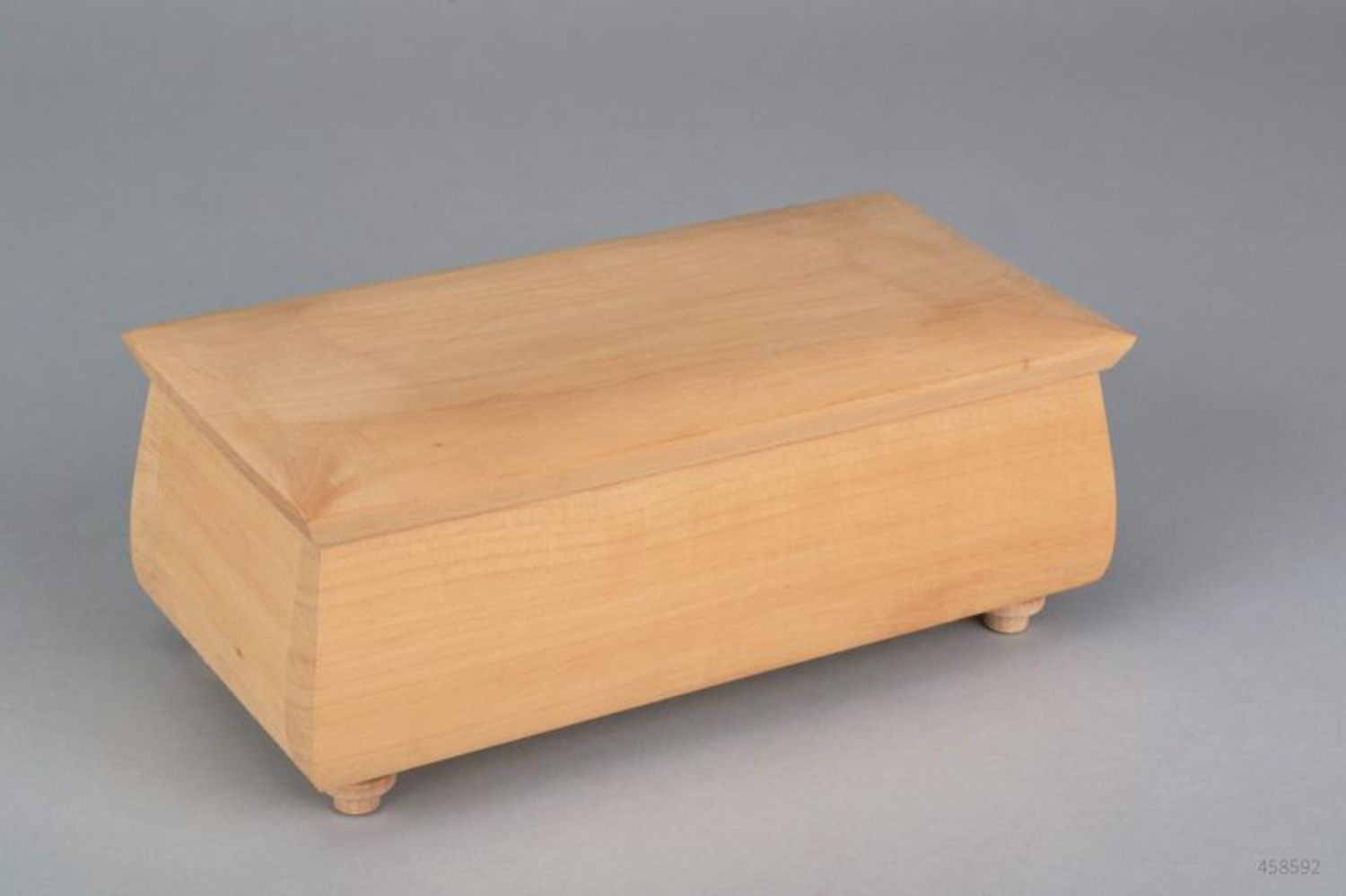 Caixa de madeira em branco sob decoupage foto 4