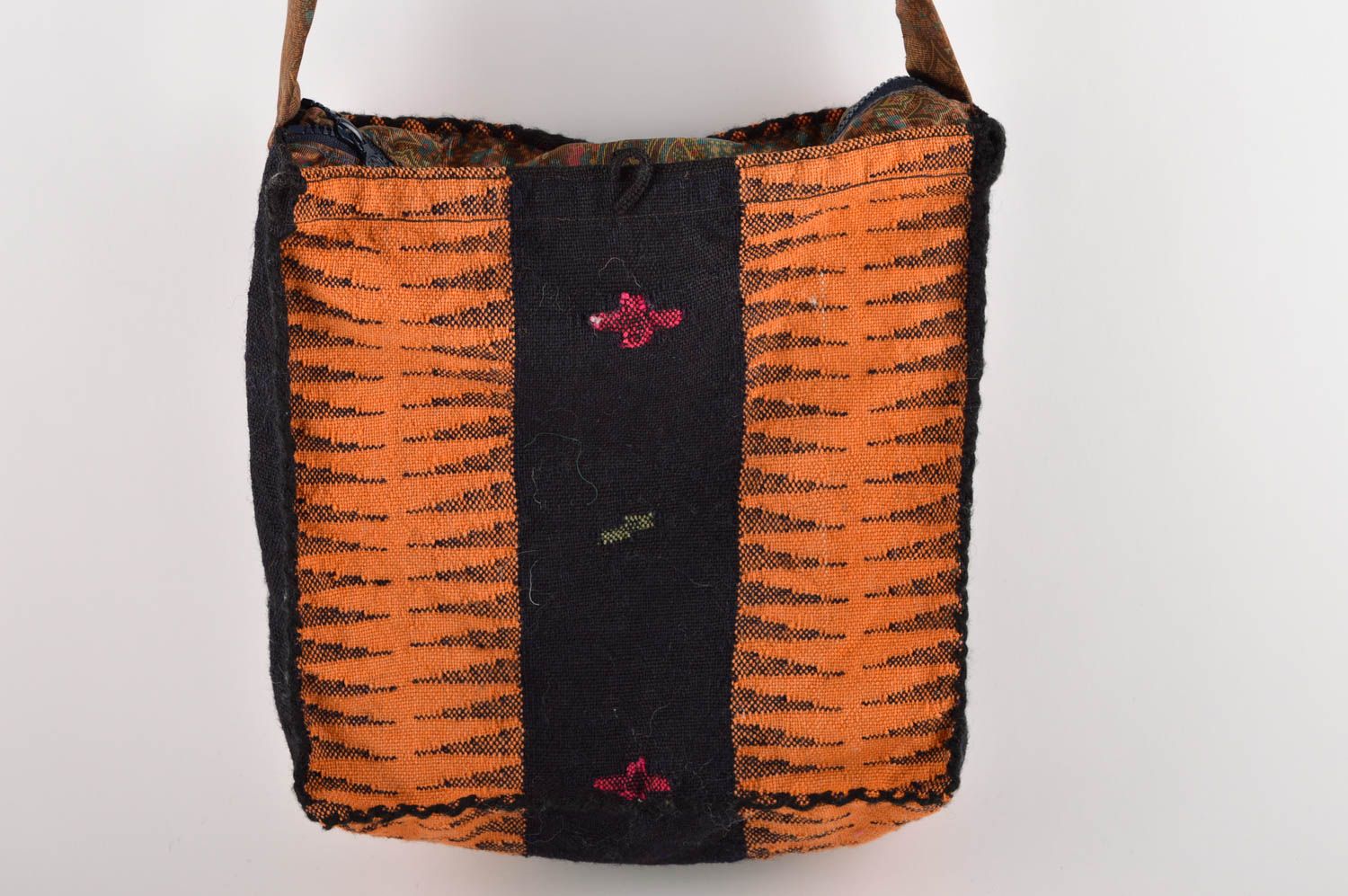 Felted shoulder bag stylish accessories woolen bags handmade felted purse photo 1