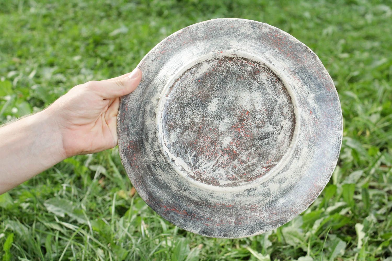 Фарфоровая декоративная тарелка фото 3
