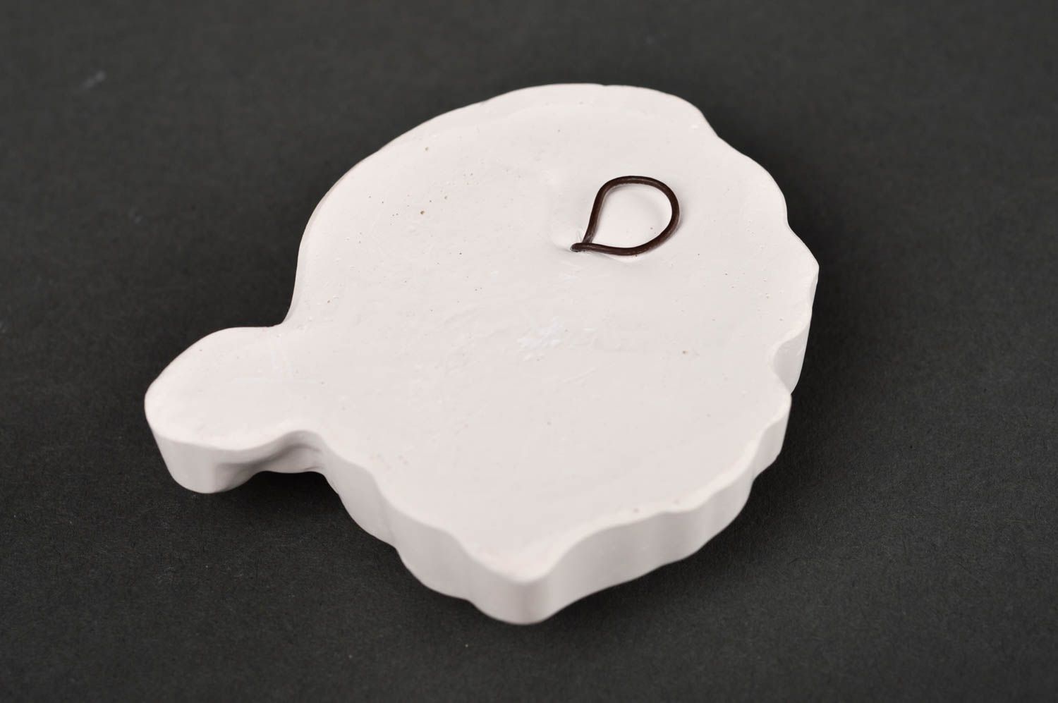 Rohling zum Bemalen handmade Deko aus Naturmaterialien originelle Gips Figur foto 5