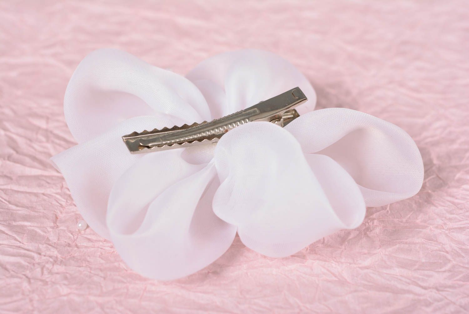 Handmade hair clip designer hair clip unusual accessory flower hair clip photo 4