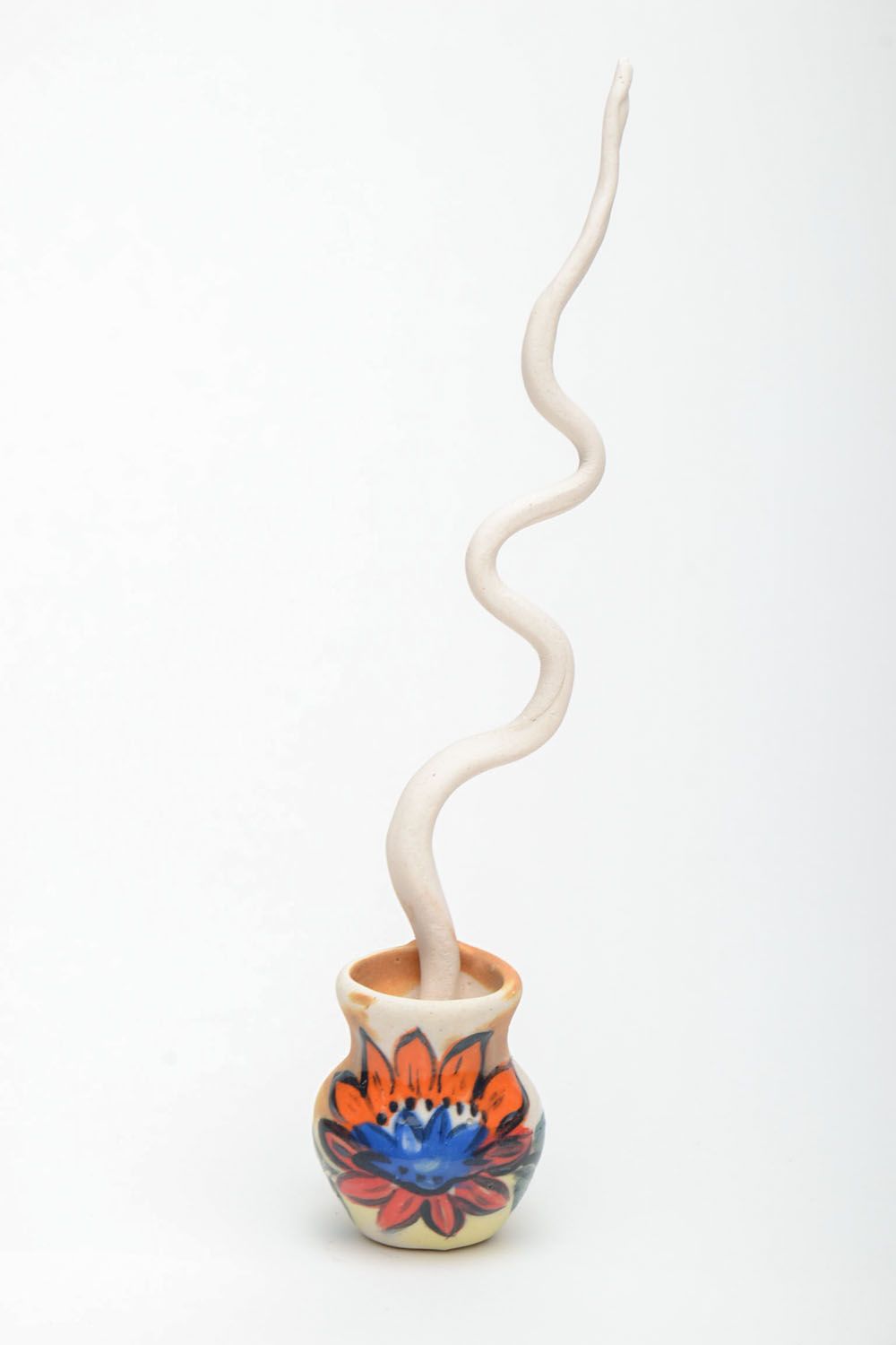 Blumentopf Stecker aus Keramik foto 2
