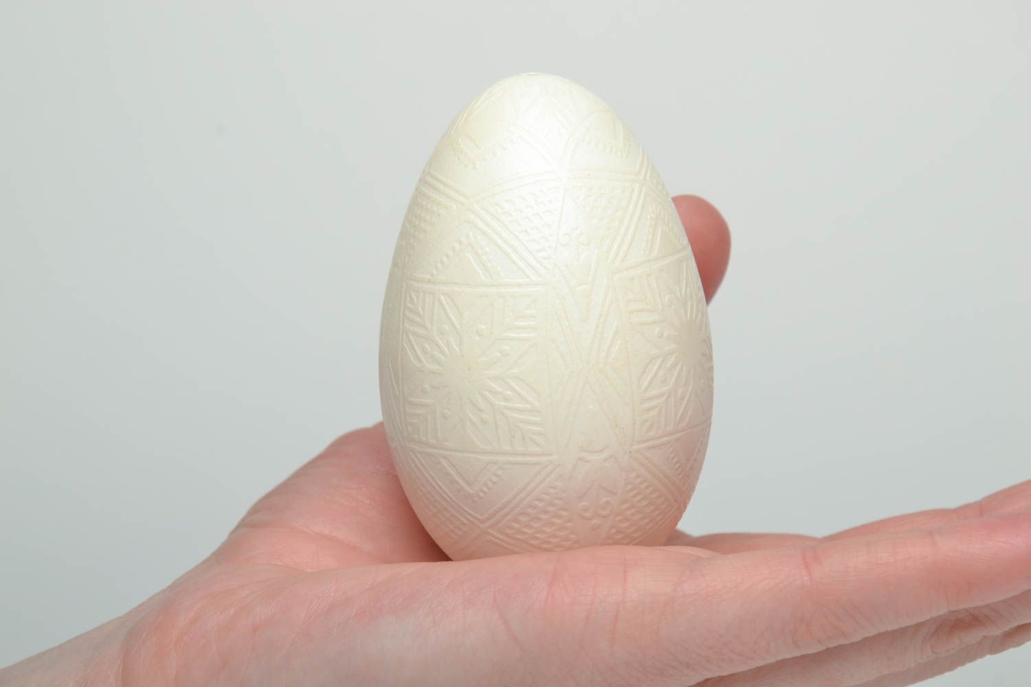 Unusual decorative handmade Easter egg photo 5