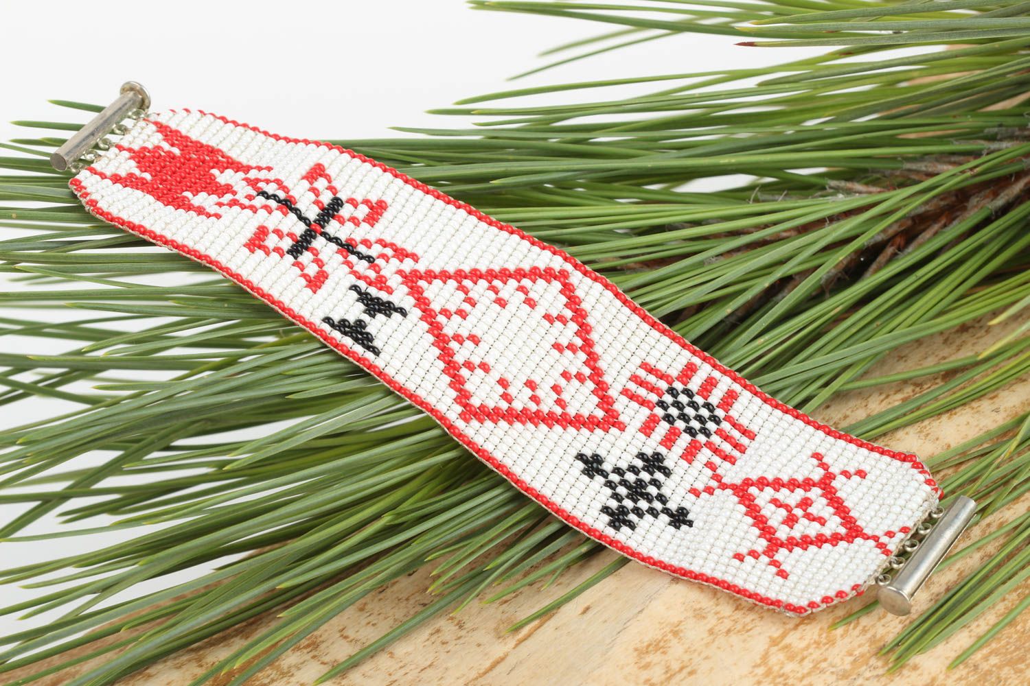 Pulsera artesanal étnica accesorio para mujer regalo original y elegante foto 1