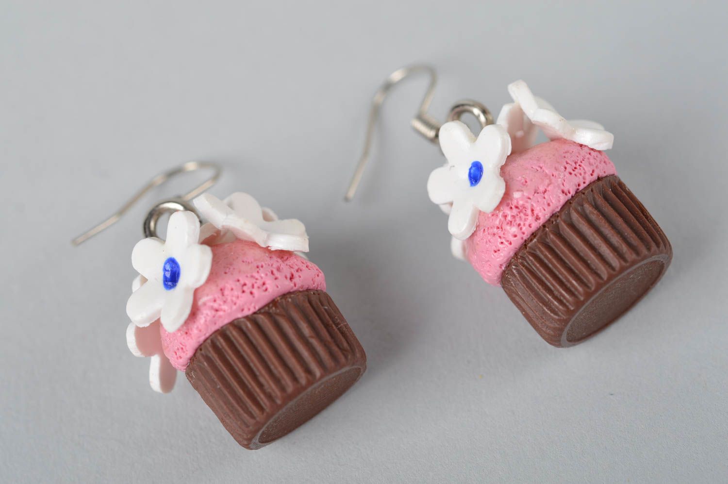 Stylish handmade plastic earrings polymer clay ideas cool jewelry designs photo 2